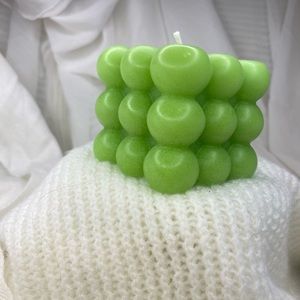 Homemade organic bee wax candles